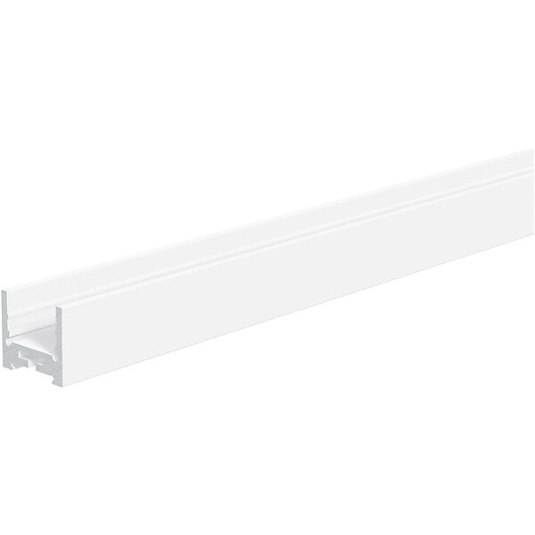 EVN-Lichttechnik Alu-Profil flach, 200cm weiß APFW200